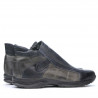 Men boots 416m tuxon black+gray