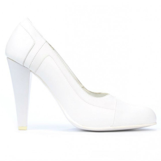 Pantofi eleganti dama 1090 alb