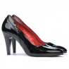 Women stylish, elegant shoes 1218 patent black