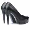 Women stylish, elegant shoes 1201 black