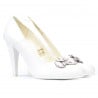 Pantofi eleganti dama 1067 alb