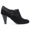 Pantofi eleganti dama 1089 negru antilopa