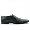 Men stylish, elegant shoes 796 black 