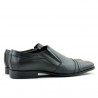 Men stylish, elegant shoes 796 black 