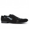 Pantofi eleganti barbati 796 negru velur