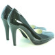 Women stylish, elegant shoes 1233 patent black