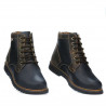 Men boots 497 tuxon indigo+brown