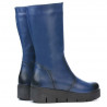 Women knee boots 3315 a indigo