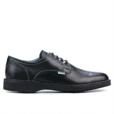 Men casual shoes (large size) 7202m black