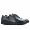 Men casual shoes (large size) 7202m black