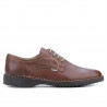 Men casual shoes (large size) 7202m brown