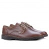 Men casual shoes (large size) 7202m brown