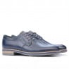 Men stylish, elegant, casual shoes 847 indigo