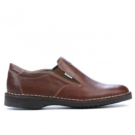 Men casual shoes (large size) 7203m brown