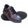 Men sport shoes 849 indigo+bordo