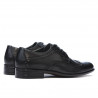 Men stylish, elegant shoes 797-1 black
