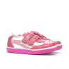 Pantofi copii mici 16-2c roz+alb