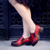 Women casual shoes 684 a red