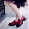 Women casual shoes 684 a red