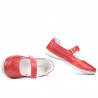 Women loafers, moccasins 685 red