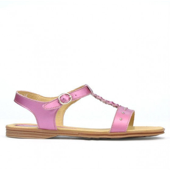 Sandale dama 5011 roz sidef