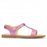 Women sandals 5011 pink pearl