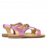 Women sandals 5011 pink pearl