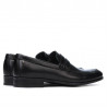 Men stylish, elegant, casual shoes 875 black