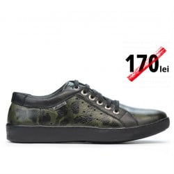Pantofi casual/sport barbati 841 verde camuflaj