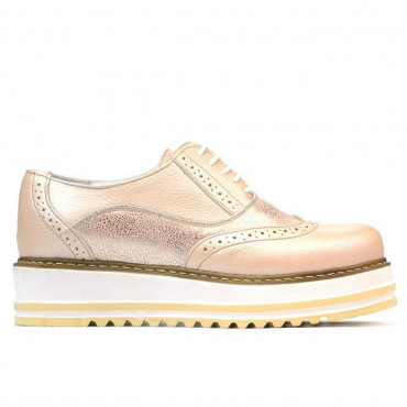 Women casual shoes 683-1 pudra combined
