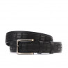 Men belt 18b black+croco black
