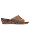 Women sandals 5004mp cappuccino perforat