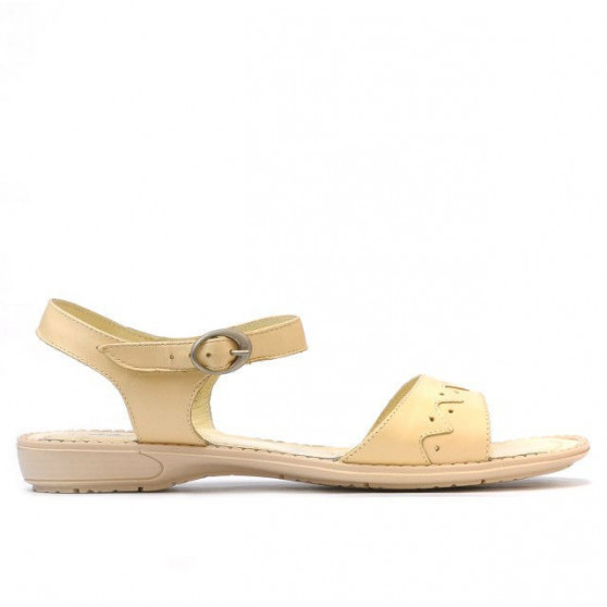 Women sandals 590 beige