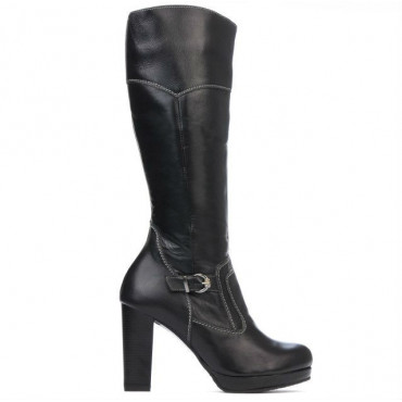 Women knee boots 1140-1 black