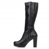 Women knee boots 1140-1 black