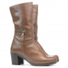 Women knee boots 3256 cappuccino