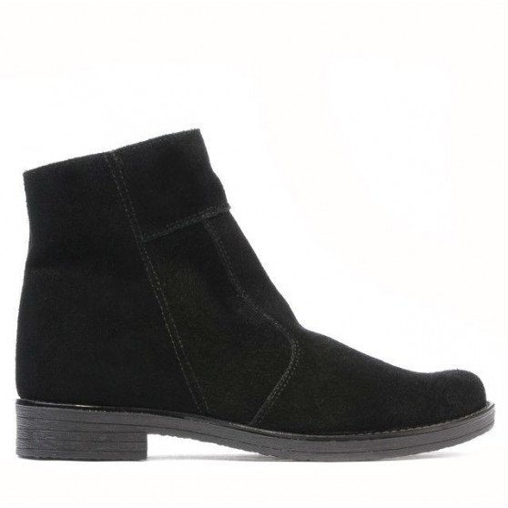 Teenagers boots 452 black velour