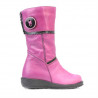 Small children knee boots 25c pink+black
