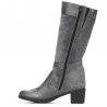 Women knee boots 3250 gray combined 