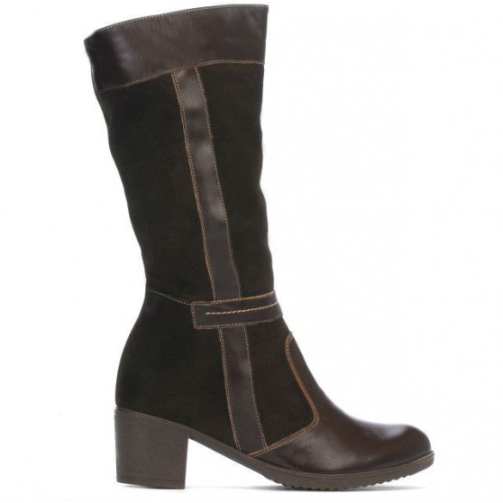 Women knee boots 3250 cafe combined