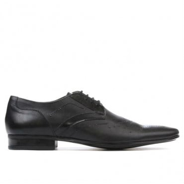 Men stylish, elegant shoes 800 black