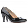Women stylish, elegant shoes 1231 patent black