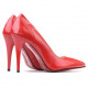 Pantofi eleganti dama 1230 lac rosu