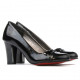Women stylish, elegant shoes 1213 patent black
