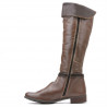 Women knee boots 3263 cappuccino