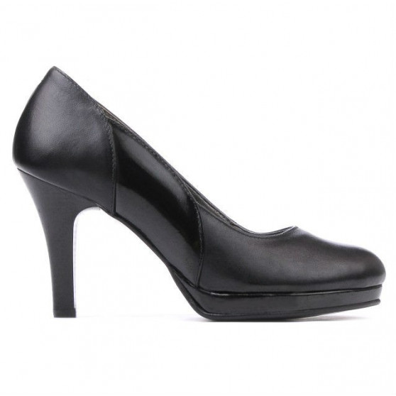 Women stylish, elegant shoes 1207 black combined