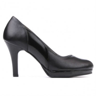 Women stylish, elegant shoes 1207 black combined