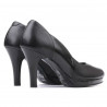 Pantofi eleganti dama 1207 negru combinat
