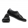 Men sport shoes 716 black velour+patent black