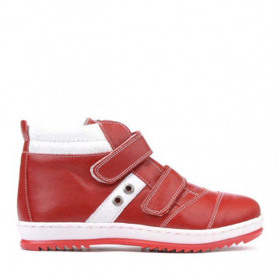 Children boots 3207 red+white